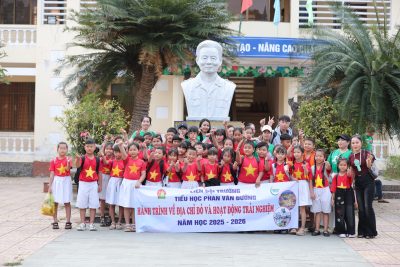 Trường TH Phan Văn Đường tham quan, trải nghiệm năm học 2025 – 2026